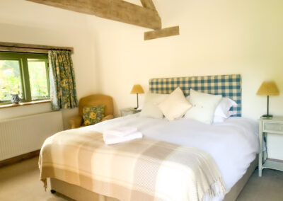 Room 1 at Park Farm Barn Bed and Breakfast, Corsham, Wiltshire